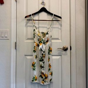 Lemon Mini Dress